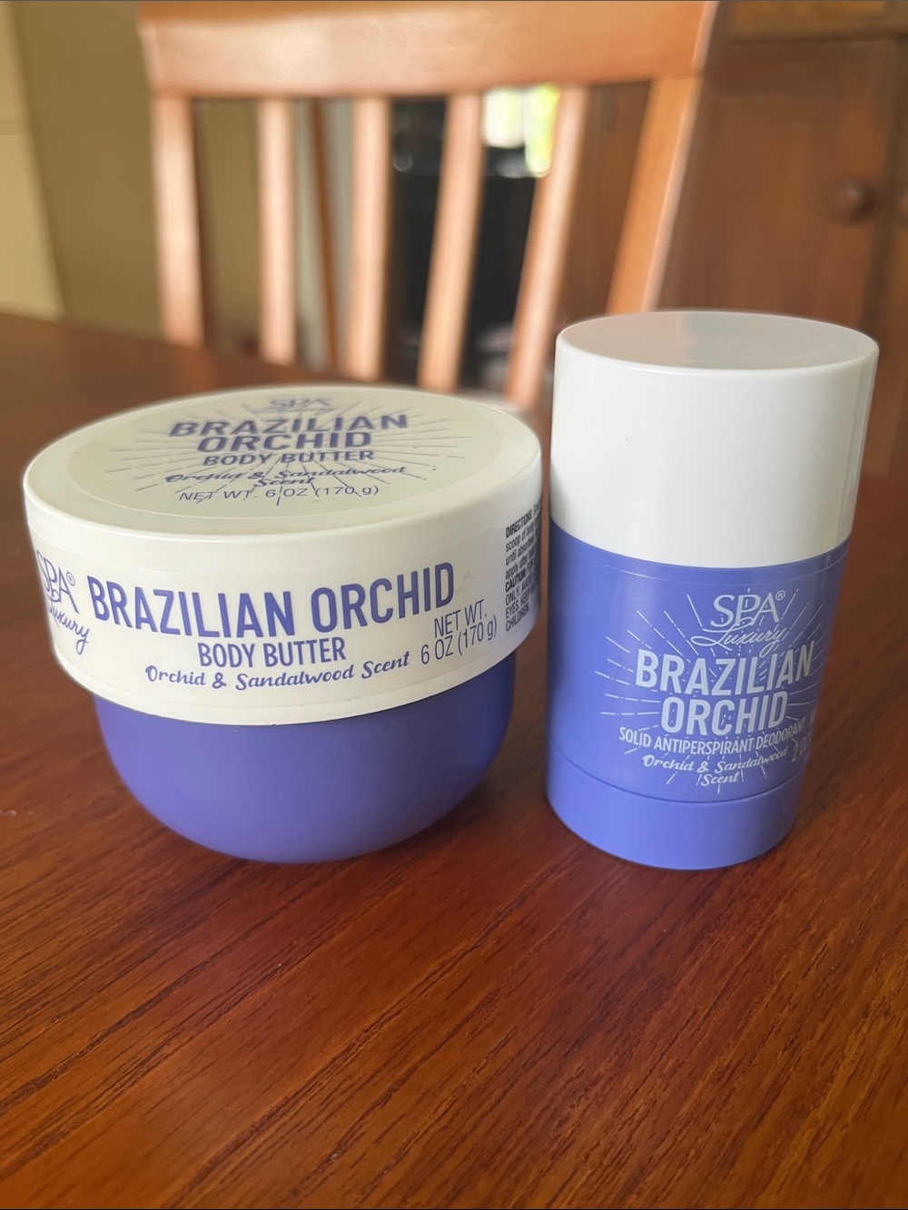 Brazilian Orchid Body Butter & Antiperspirant Duo
